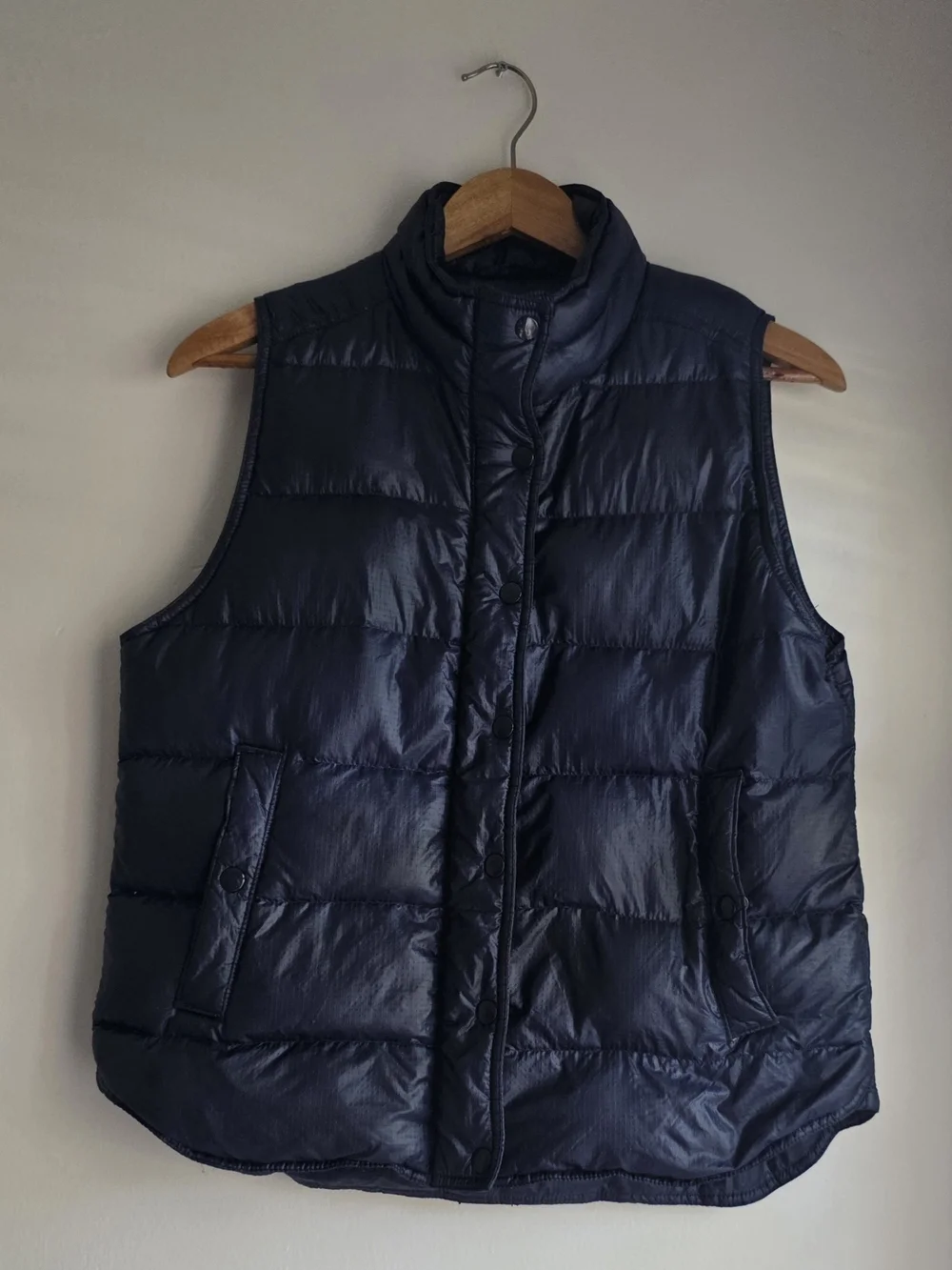 J.Crew Navy Blue Puffer Vest.
